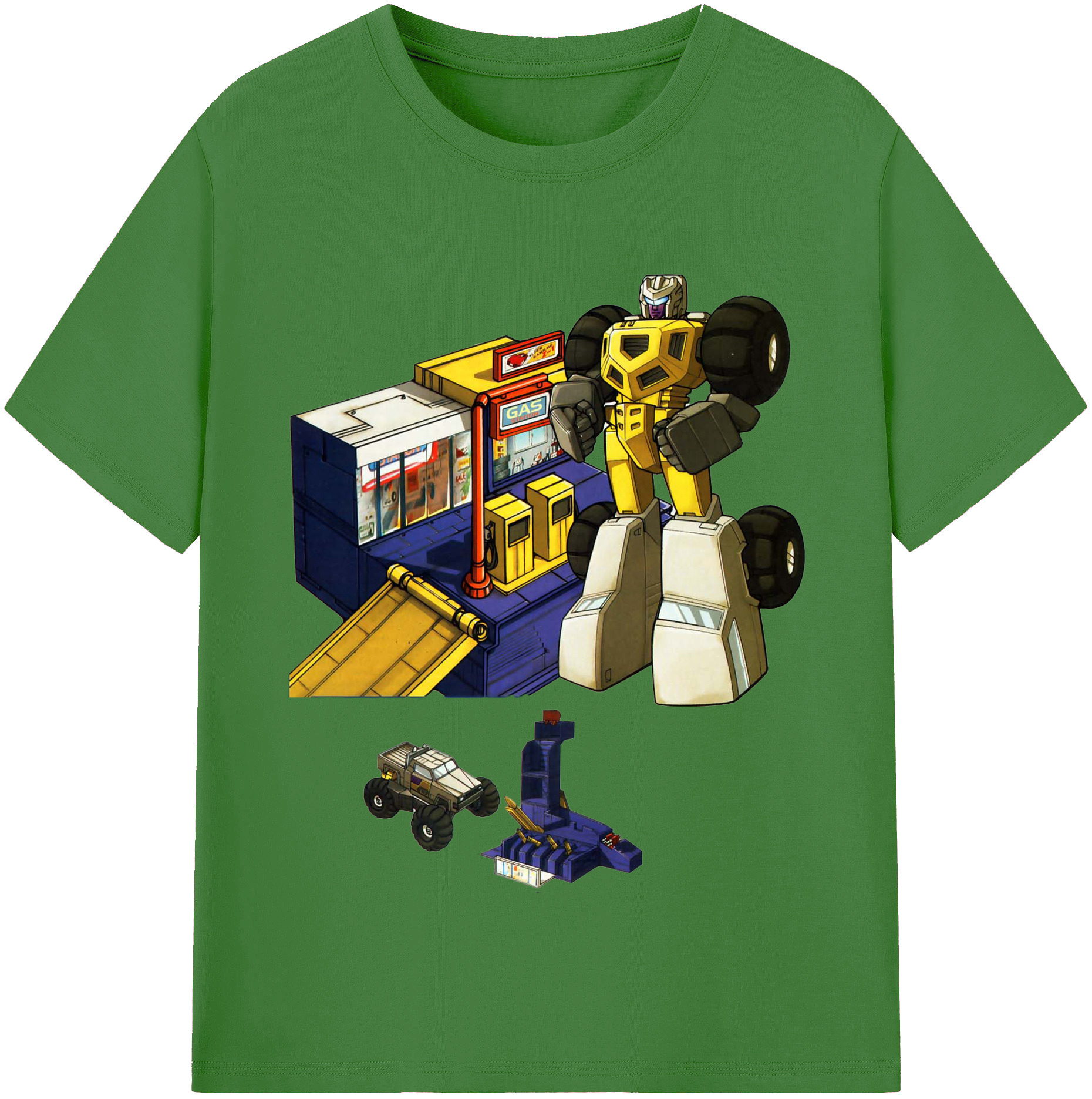 （画像用）  レディースカジュアルプリントTシャツ（綿100％）